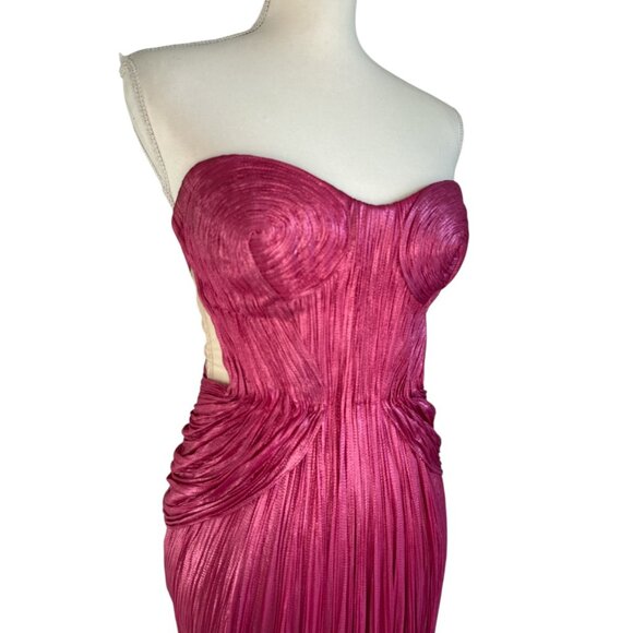 Maria Lucia Hohan Caly Gown in Raspberry 36/4 New Womens Maxi Dress - Picture 8 of 13